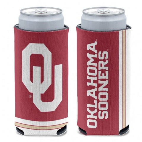 Oklahoma Sooners Can Cooler Slim Can Design Special Order 