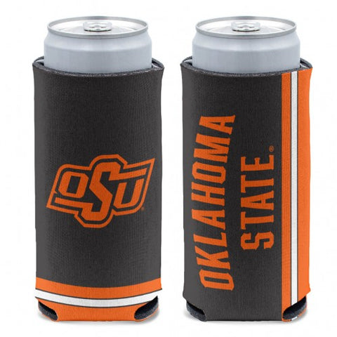 Oklahoma State Cowboys Can Cooler Slim Can Design Special Order 