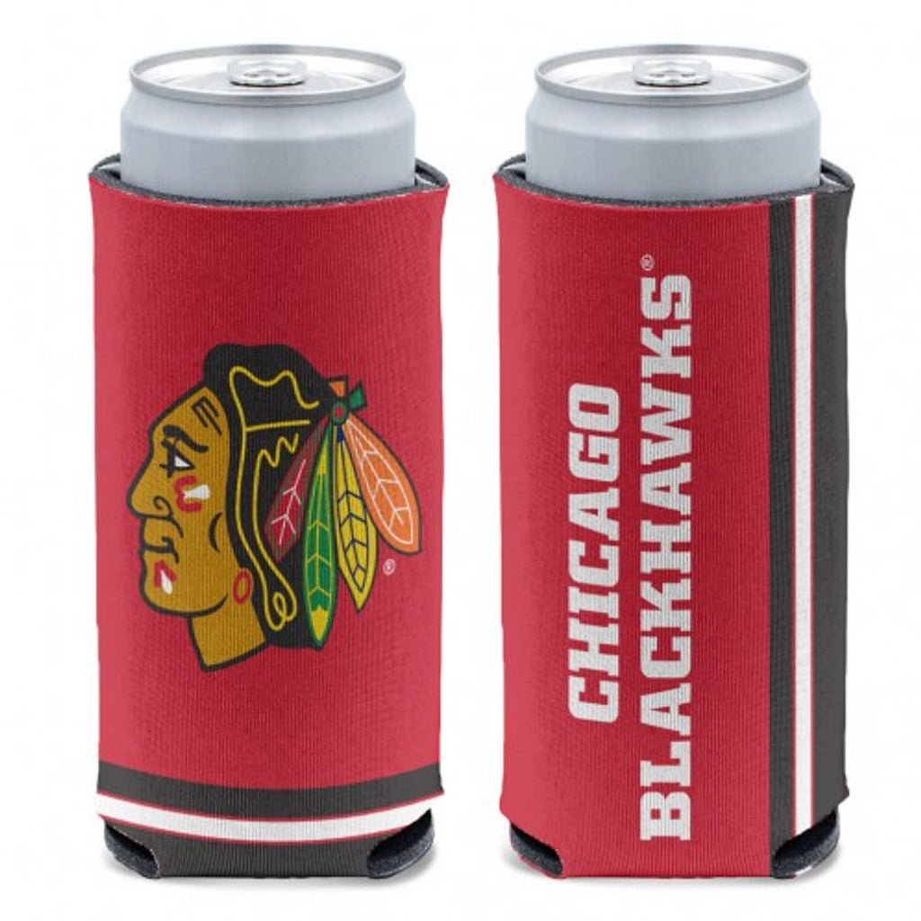 Chicago Blackhawks Can Cooler Slim Can Design