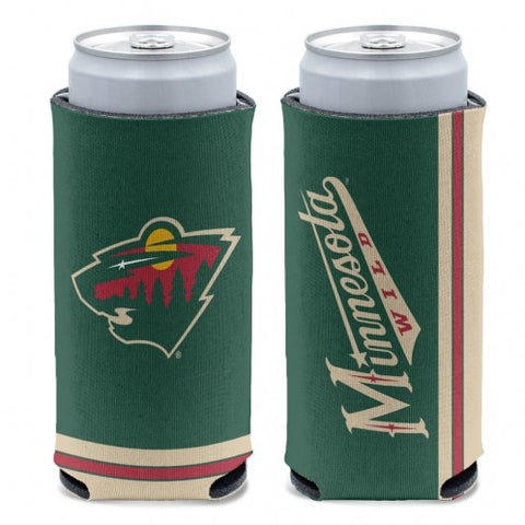 Minnesota Wild Can Cooler Slim Can Design Special Order 