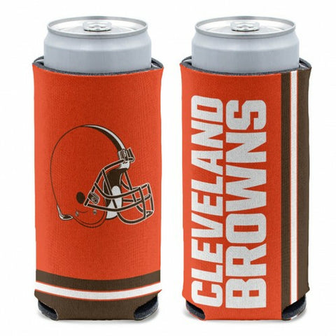 Cleveland Browns Can Cooler Slim Can Design Special Order 