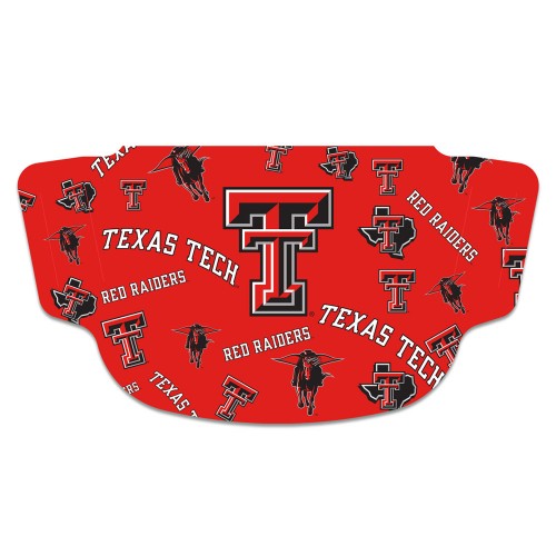 Texas Tech Red Raiders Face Mask Fan Gear Special Order 