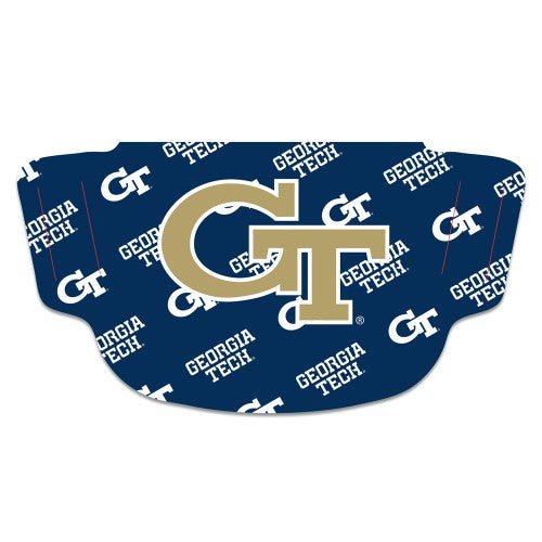 Georgia Tech Yellow Jackets Face Mask Fan Gear Special Order 