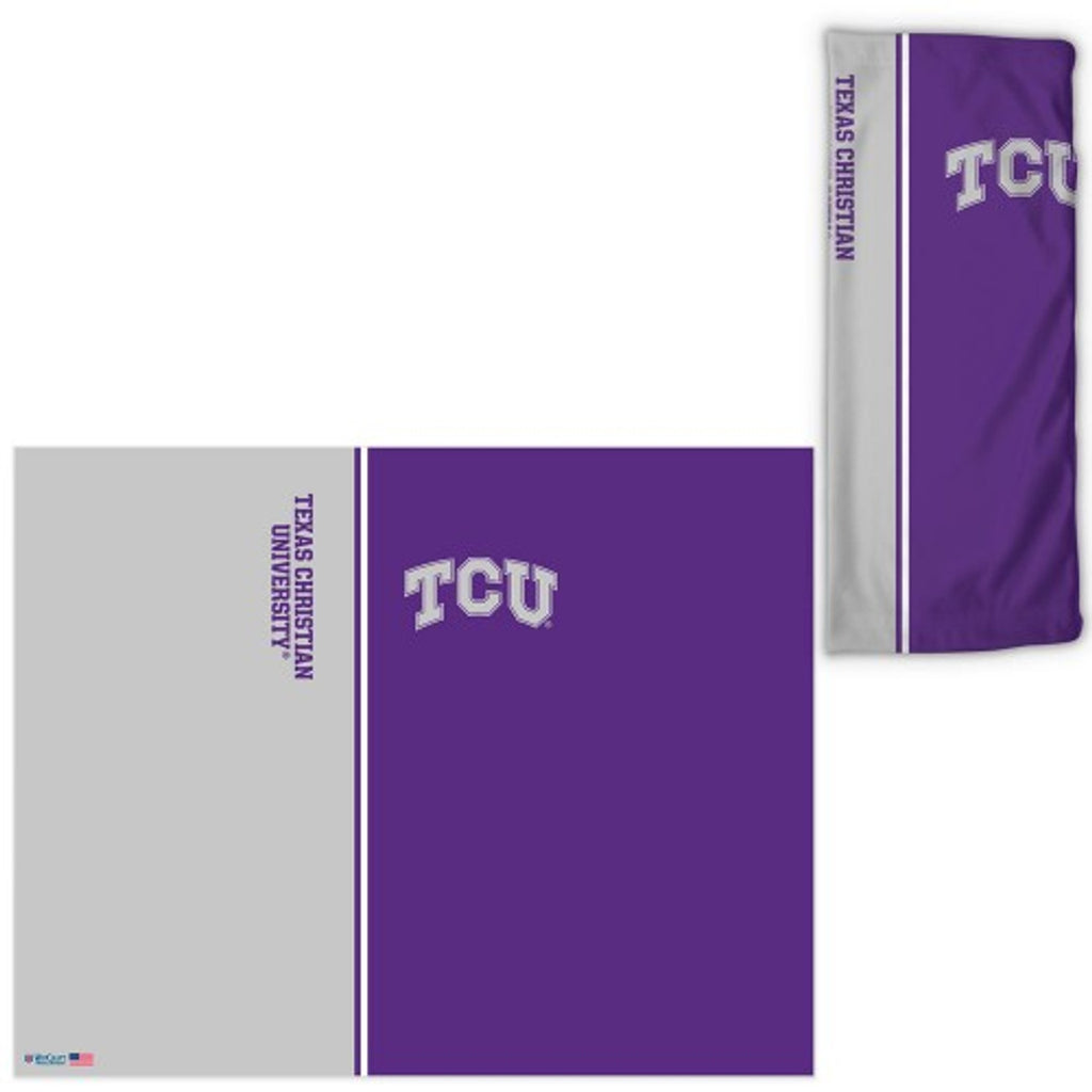 Texas Christian Horned Frogs Fan Wrap Face Covering