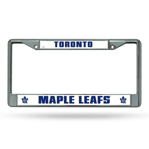 Toronto Maple Leafs License Plate Frame Chrome Special Order