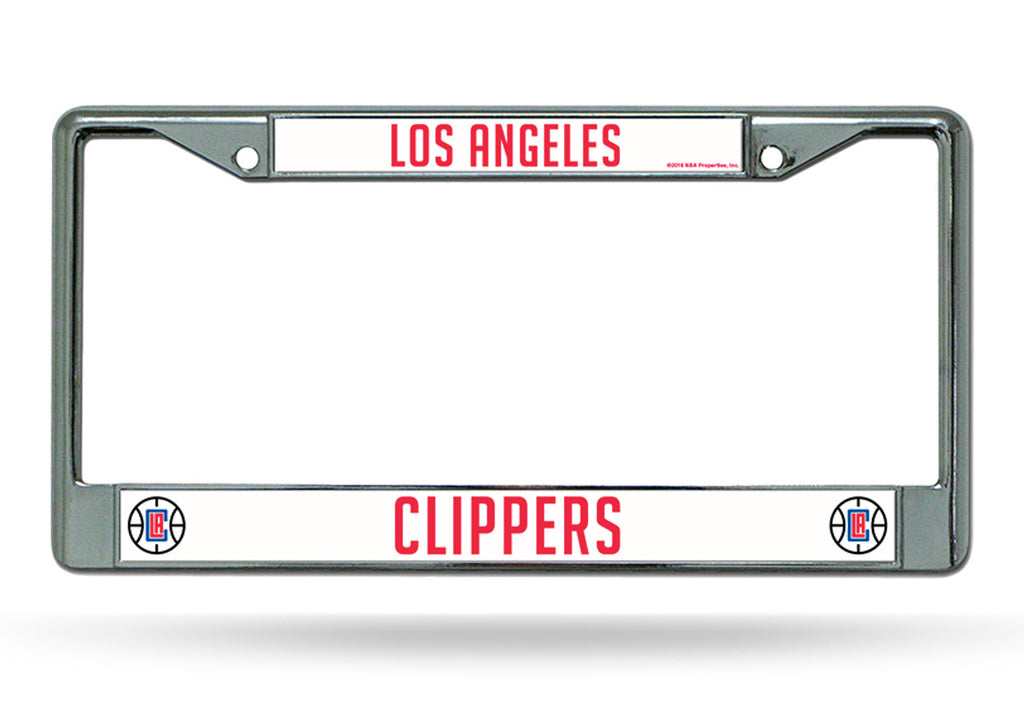 Los Angeles Clippers License Plate Frame Chrome Special Order
