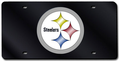 Pittsburgh Steelers License Plate Laser Cut