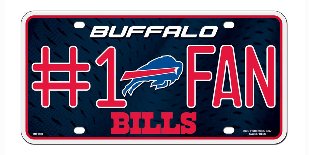 Buffalo Bills License Plate #1 Fan