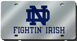 Notre Dame Fighting Irish License Plate Laser Cut