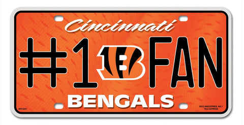 Cincinnati Bengals License Plate #1 Fan