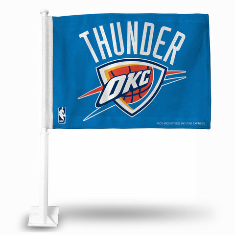 Oklahoma City Thunder Flag Car Special Order