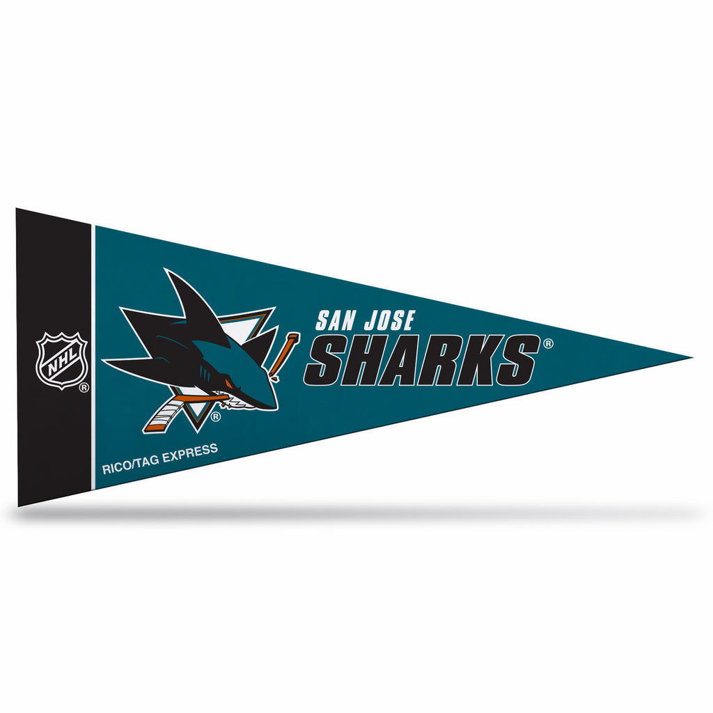 San Jose Sharks Mini Pennants 8 Piece Set Special Order