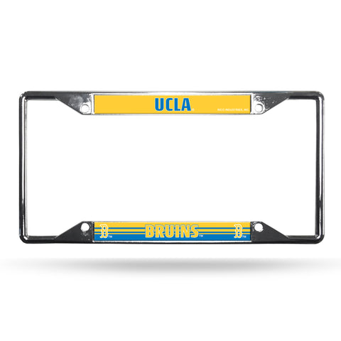 UCLA Bruins License Plate Frame Chrome EZ View 