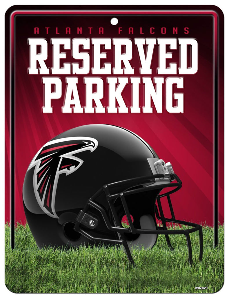 Atlanta Falcons Metal Parking Sign Special Order