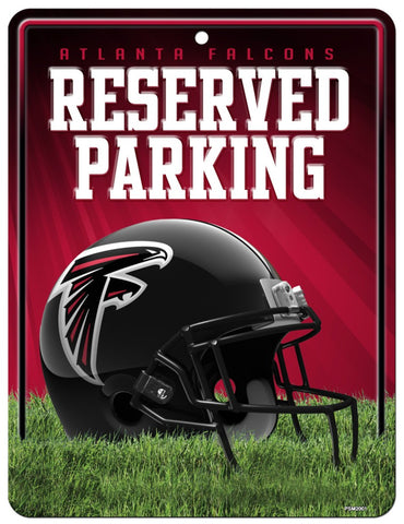 Atlanta Falcons Metal Parking Sign Special Order