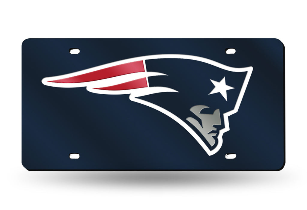 New England Patriots License Plate Laser Cut