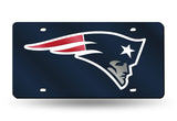 New England Patriots License Plate Laser Cut