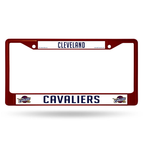Cleveland Cavaliers License Plate Frame Metal Maroon Special Order