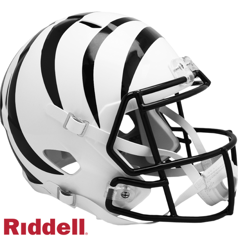 Cincinnati Bengals Helmet Riddell Replica Full Size Speed Style On Field Alternate