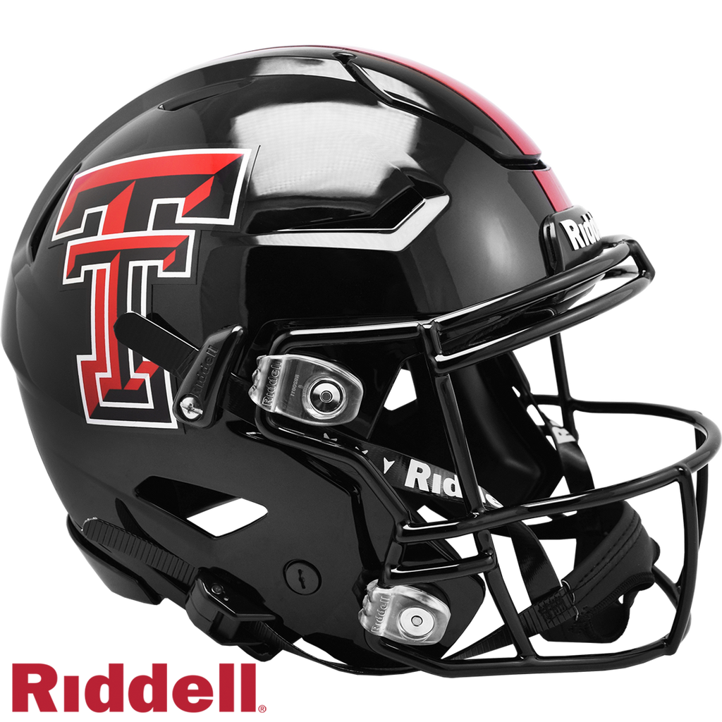 Texas Tech Red Raiders Helmet Riddell Authentic Full Size SpeedFlex Style