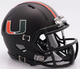 Miami Hurricanes Helmet Riddell Full Size Speed Style Miami Nights Design