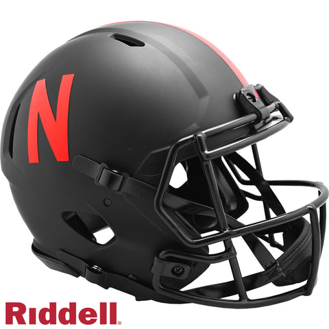 Nebraska Cornhuskers Helmet Riddell Full Size Speed Style Eclipse Alternate Special Order