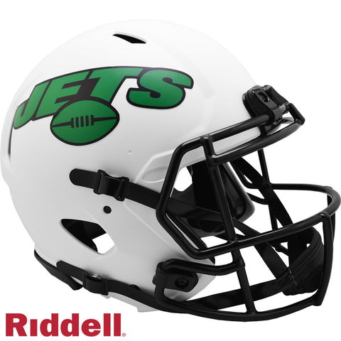 New York Jets Helmet Riddell Authentic Full Size Speed Style Lunar Eclipse Alternate