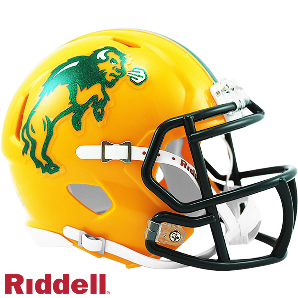 North Dakota State Bison Helmet Riddell Replica Mini Speed Style