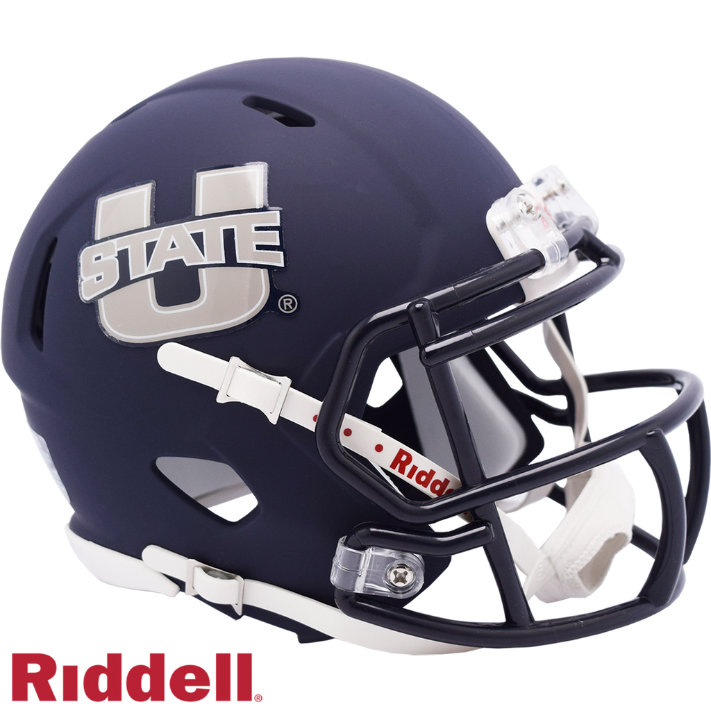 Utah State Aggies Helmet Riddell Replica Mini Speed Style