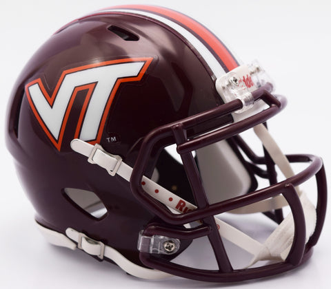 Virginia Tech Hokies Helmet Riddell Replica Mini Speed Style 2016 Special Order