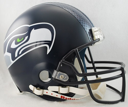 Seattle Seahawks Helmet Riddell-Authentic Full Size Speed Style Lunar Eclipse Alternate