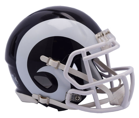Los Angeles Rams Helmet Riddell Replica Mini Speed Style 2017 2019 Throwback 