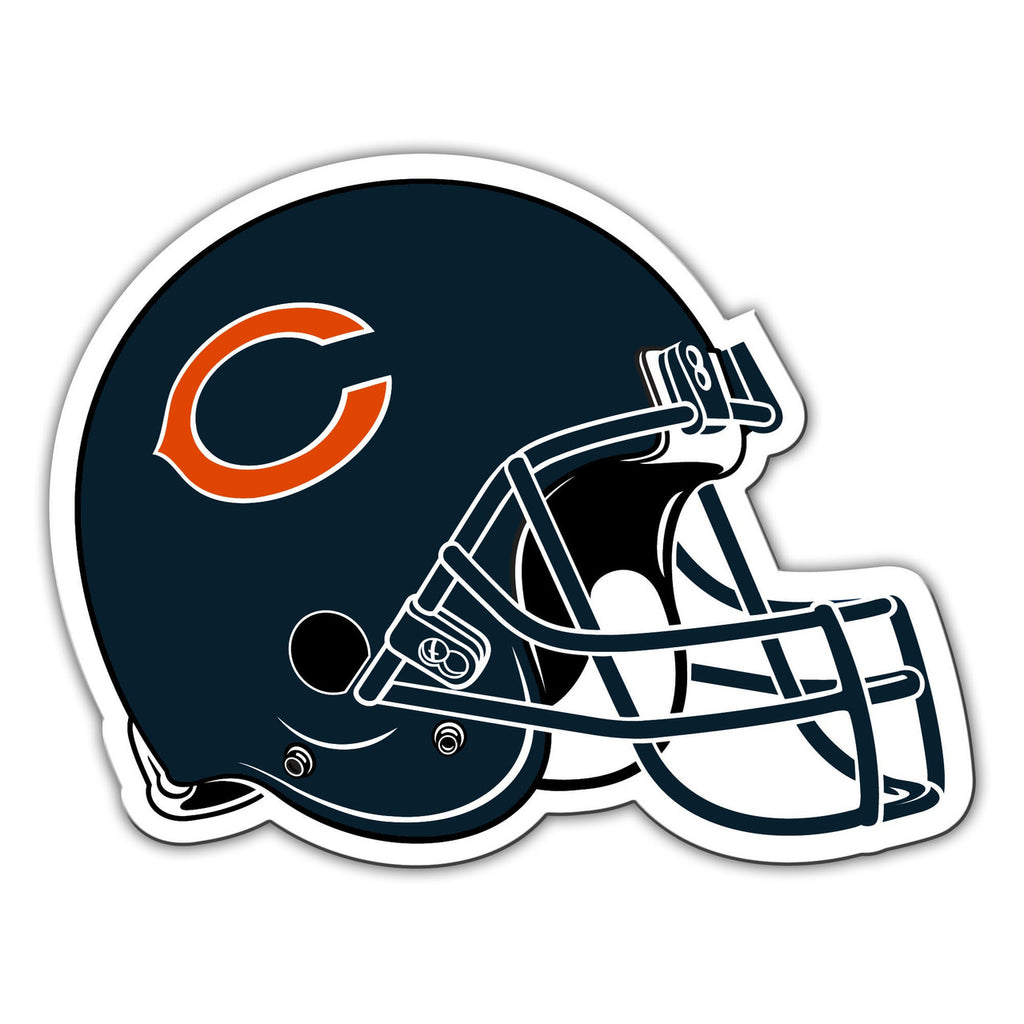 Chicago Bears Magnet Car Style 12 Inch Helmet Design CO