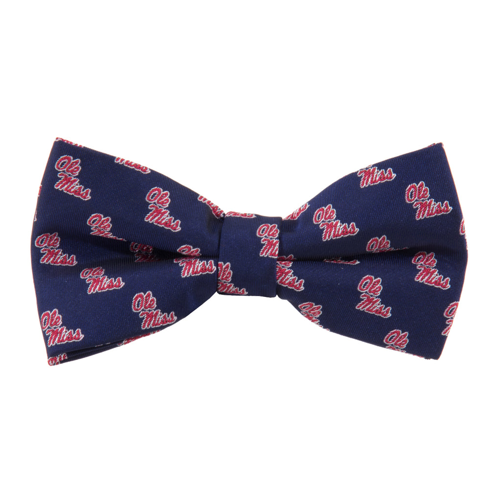  Ole Miss Rebels Repeat Style Bow Tie