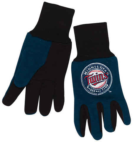 Minnesota Twins Two Tone Gloves Youth Size Special Order