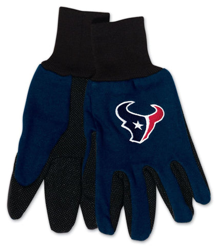 Houston Texans Two Tone Youth Size Gloves Special Order