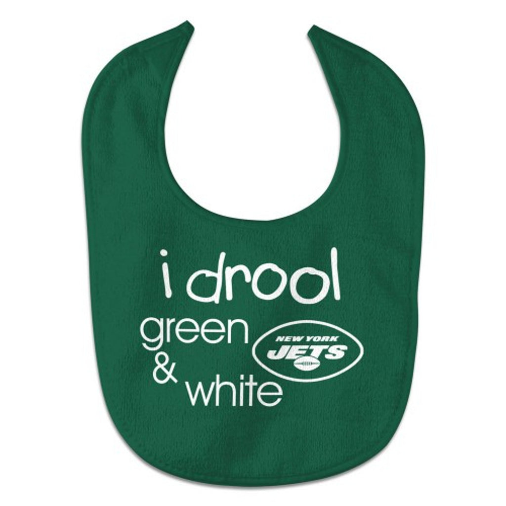 New York Jets Baby Bib All Pro Style I Drool Design