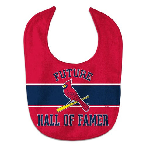 St. Louis Cardinals Baby Bib All Pro Style Future Hall of Famer