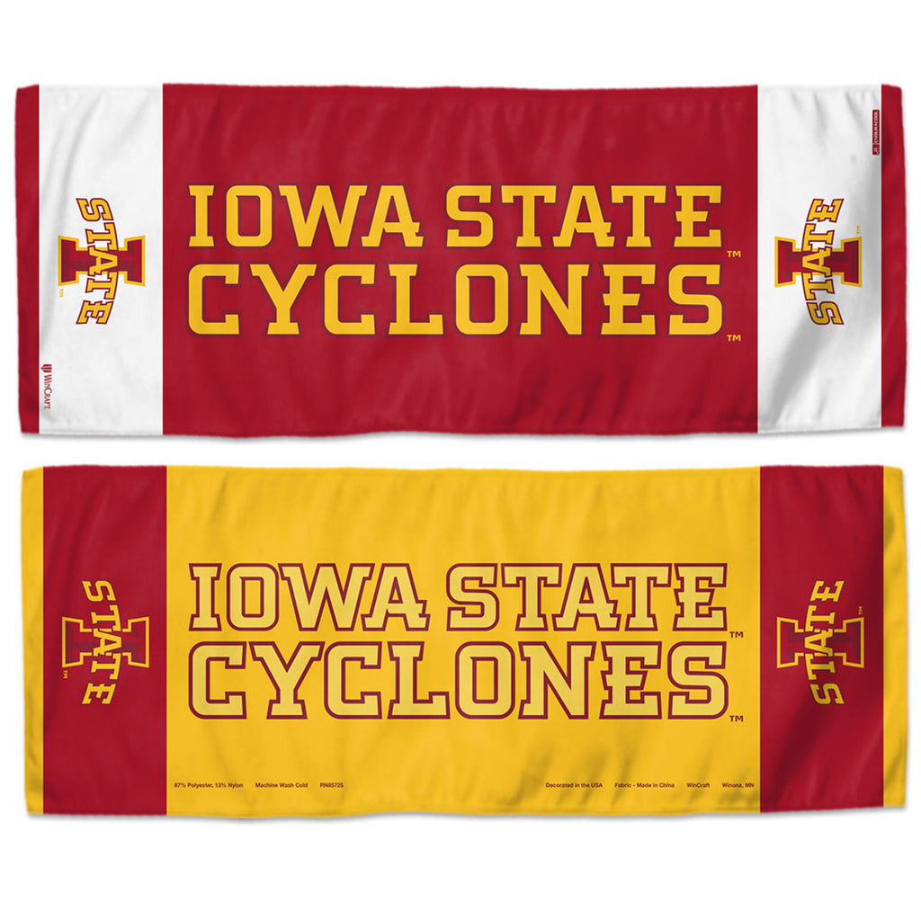 Iowa State Cyclones Cooling Towel 12x30 Special Order