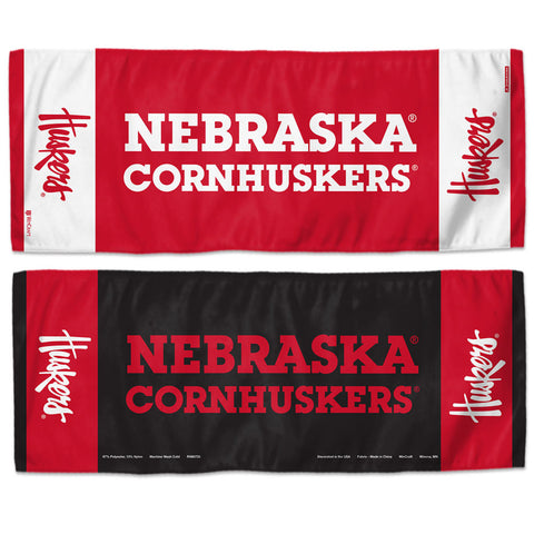 Nebraska Cornhuskers Cooling Towel 12x30 Special Order