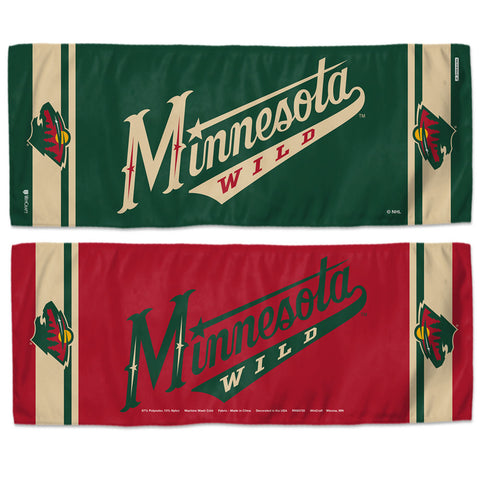 Minnesota Wild Cooling Towel 12x30 Special Order