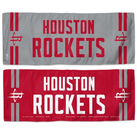 Houston Rockets Cooling Towel 12x30 Special Order
