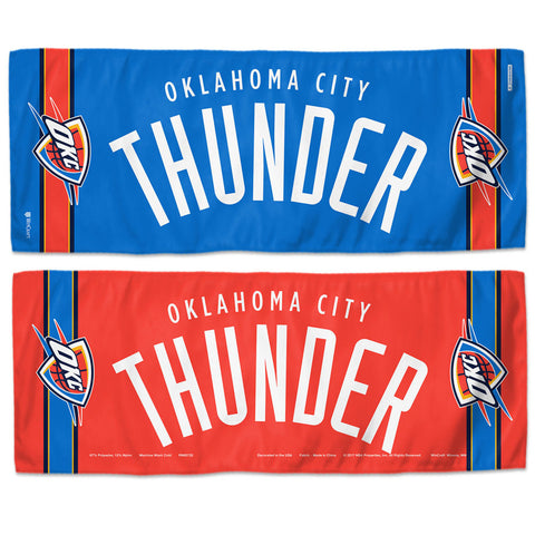 Oklahoma City Thunder Cooling Towel 12x30 Special Order