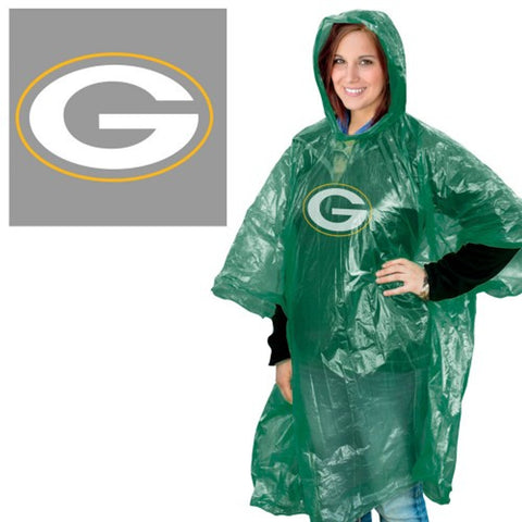 Green Bay Packers s Rain Poncho