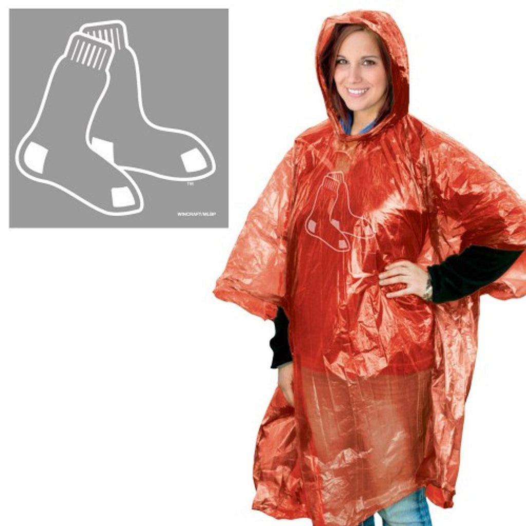 Boston Red Sox Rain Poncho