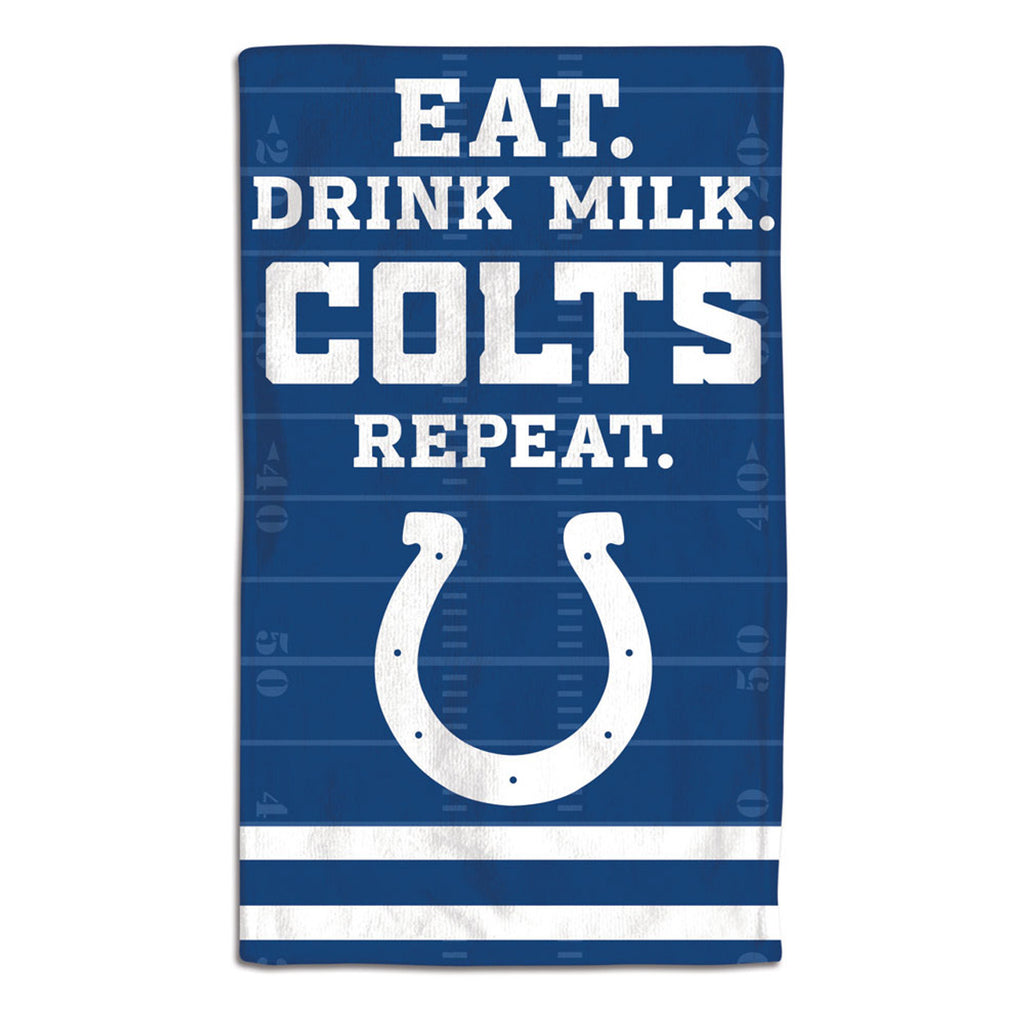 Indianapolis Colts Baby Burp Cloth 10x17