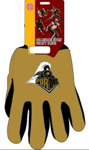 Purdue Boilermakers Two Tone Gloves Adult