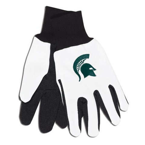 Michigan State Spartans Two Tone Gloves Adult