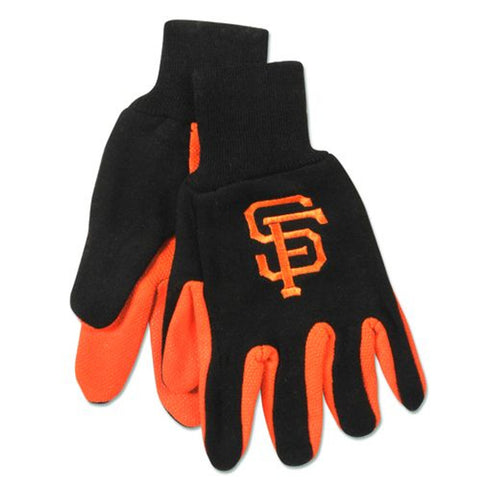 San Francisco Giants Two Tone Gloves Adult Size Special Order