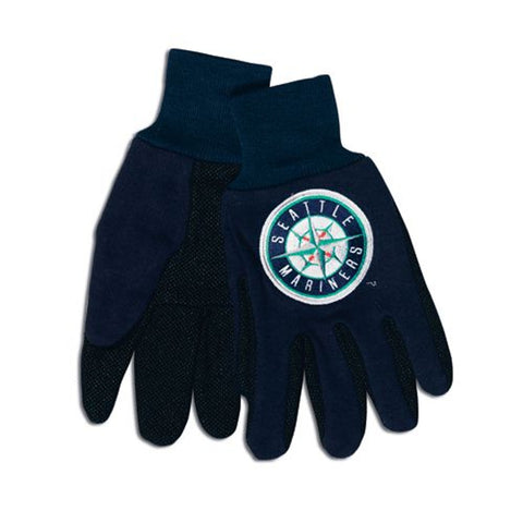 Seattle Mariners Two Tone Gloves Adult Size Special Order
